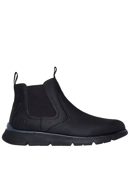 Image of Skechers Mens Augustino Paulo Chelsea Boots UK Size 6 (EU 39.5) Black SKE2346-BBK-6