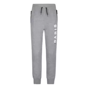 Image of Air Jordan Paris Saint Germain Fleece Sweatpants Infants - Grey