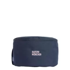 Image of adidas FC Bayern Wash Bag Unisex - Night Navy / White