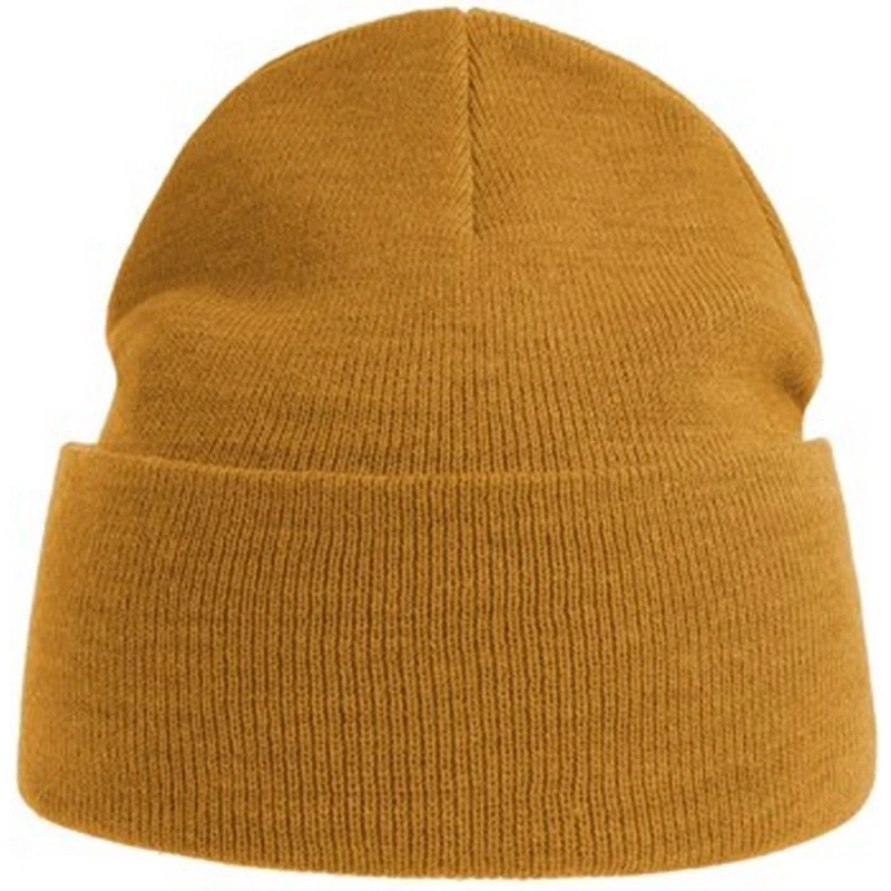 Image of Atlantis Atlantis Men Pure Beanie in Mustard Mustard One Size Male 5063107615138