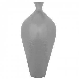 Image of Hotel Collection Hotel Floor Hammered Metal Vase - Silver