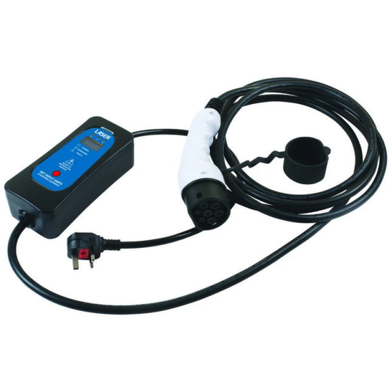 Image of Laser Laser Tools Electric Vehicle Charger - 240V Portable 7695 5018341076955