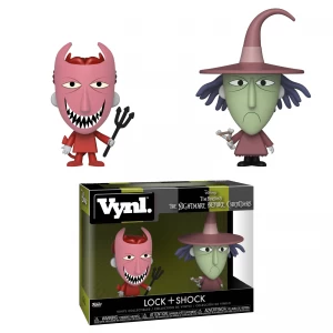 Image of Disney The Nightmare Before Christmas Lock and Shock Vynl.