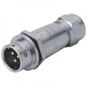 Image of Weipu SF1211P7 II Bullet connector Plug straight Series connectors SF12 Total number of pins 7