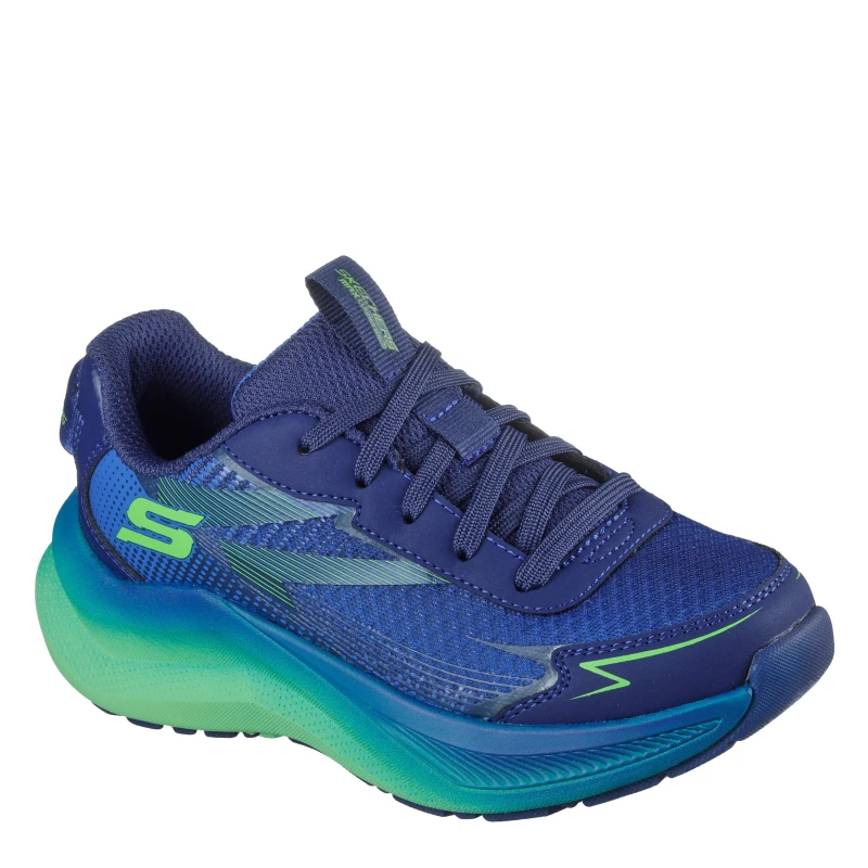 Image of Skechers Lace Up Sneaker W Engineered Mesh U Low-Top Trainers Boys Navy male C11 (28.5)