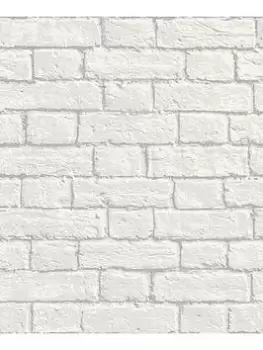 Image of Crown Glitter Brick Wallpaper