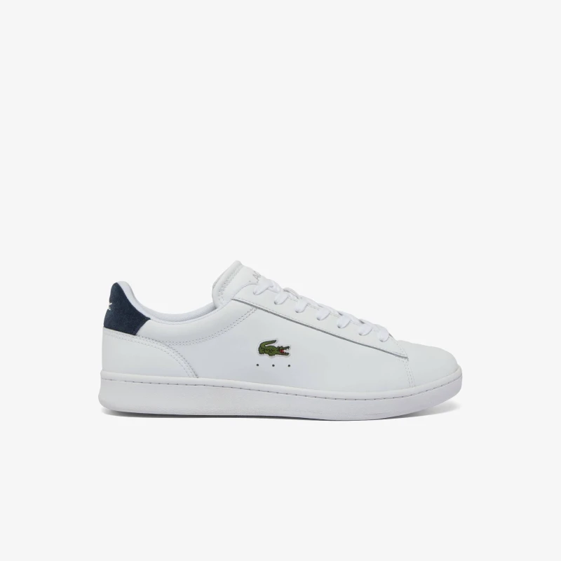 Image of Lacoste Carnaby Lace-Up Trainers - White White 8.5