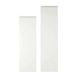 Image of Cooke Lewis Appleby High Gloss White Tall larder door W300mm Set of 2