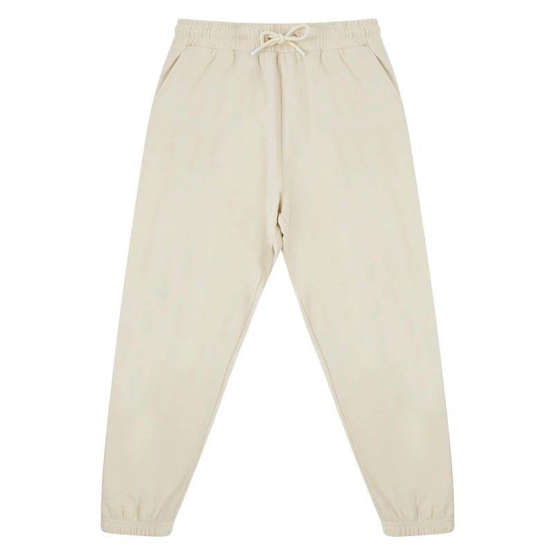 Image of SF Mens Fashion Cuffed Jogging Bottoms in Light Stone Size: Small Light Stone Male S