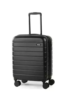 Image of Rock Luggage Novo TWDHY 8 Wheel Large Black Suitcase