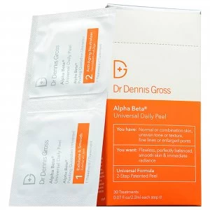 Image of Dr Dennis Gross Skincare Alpha Beta Universal Daily Peel (Pack of 30)