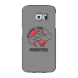 Image of Nintendo Donkey Kong Strong Like Donkey Kong Phone Case - Samsung S6 Edge Plus - Snap Case - Gloss