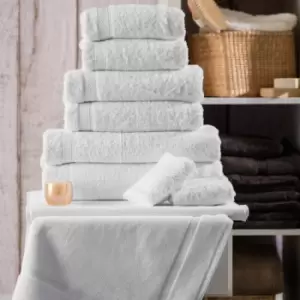 Image of Belledorm Hotel Madison 100% Turkish Cotton Bath Towel, White