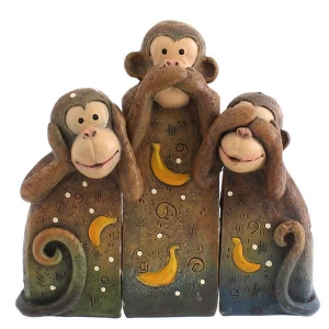 Image of See, Speak, Hear No Evil Monkeys