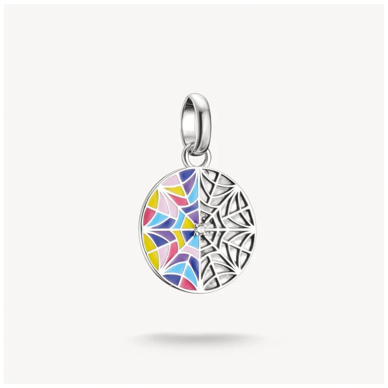 Image of Thomas Sabo CC1314-691-7 Silver Charm Pendant Window Jewellery