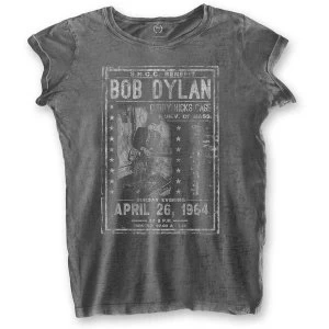 Image of Bob Dylan - Curry Hicks Cage Womens Medium T-Shirt - Grey