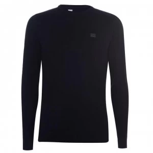 Image of 883 Police Crew Neck Knitted Jumper - Navy