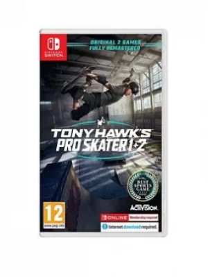 Image of Tony Hawks Pro Skater 1 & 2 Nintendo Switch Game