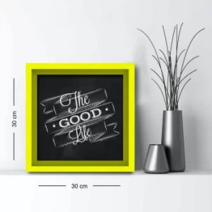 Image of 3030AHS-010 Multicolor Decorative Framed MDF Painting