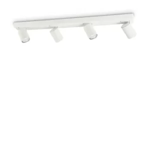 Image of Rudy Indoor 4 Lights Ceiling Spotlight Lamp White, GU10
