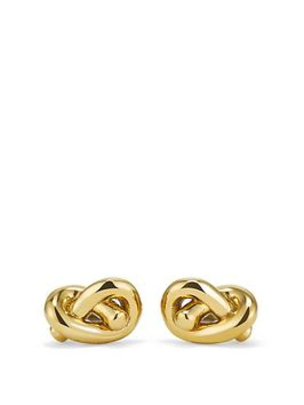 Image of Olivia Burton Stainless Steel Lovers Knot Stud Earrings