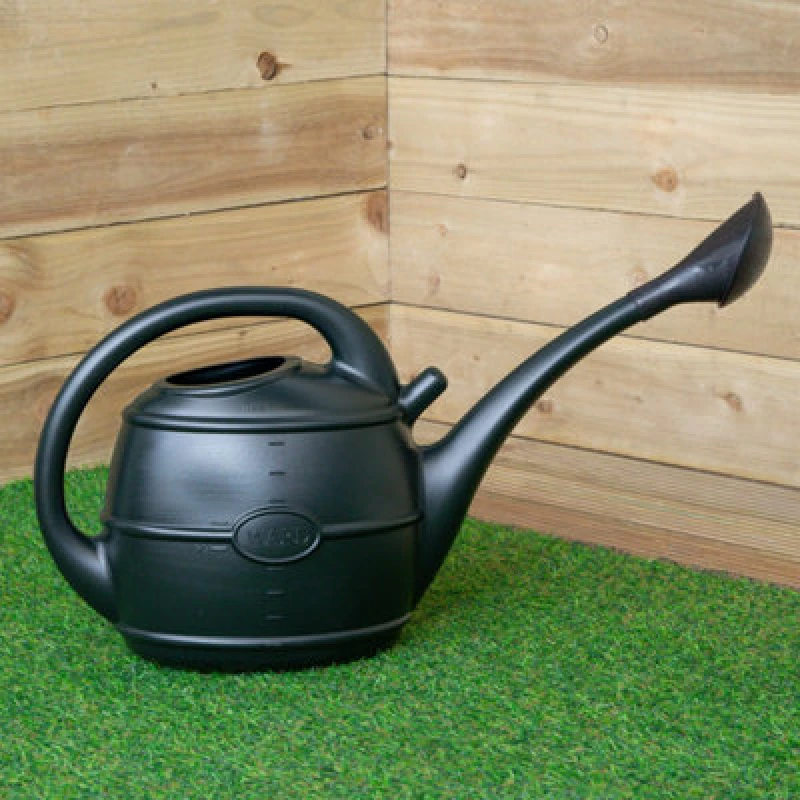 Image of Samuel Alexander 10L Garden Patio Ward Watering Can with Rose in Green Green