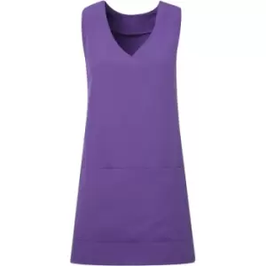 Image of Premier Womens/Ladies Wrap Around Sleeveless Tunic Apron (S/M) (Purple) - Purple