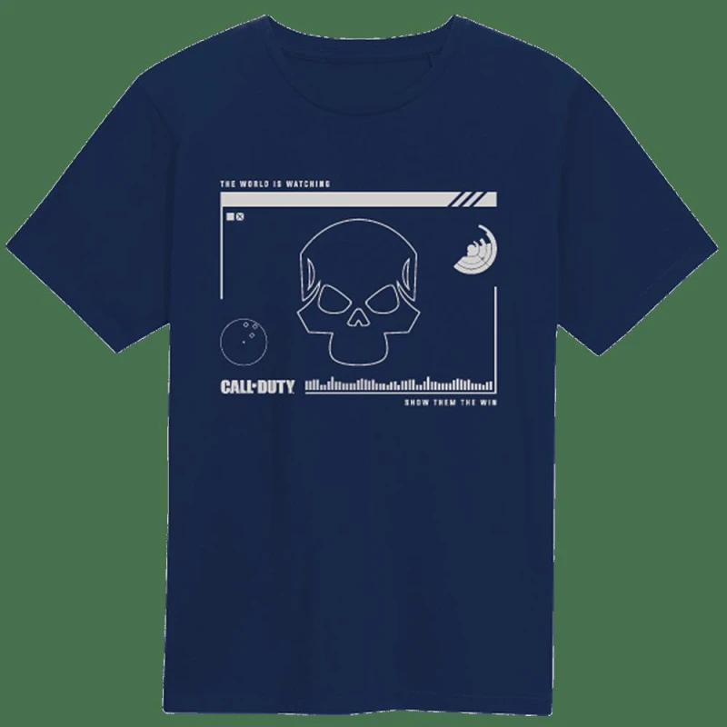 Image of BM Fashions UK Call Of Duty Dark Blue Show Them Tee M Blue S