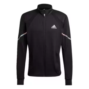 Image of adidas Everydayrun Full-Zip Knit Jacket Mens - Black