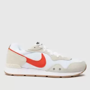 Image of Nike White & Orange Venture Runner Trainers