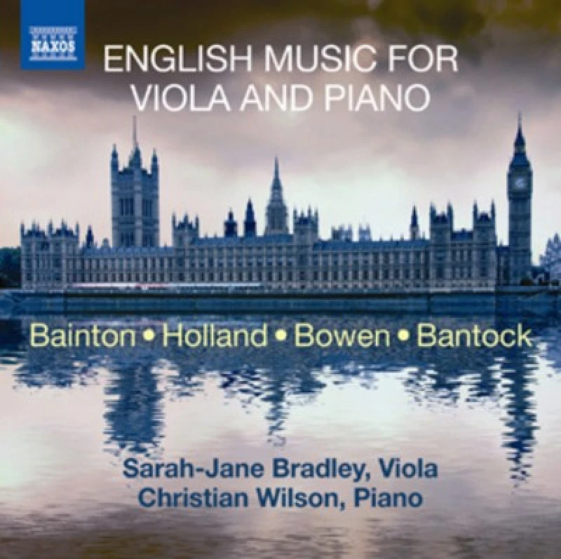Image of Edgar Leslie Bainton - English Music for Viola and Piano CD Album - Used