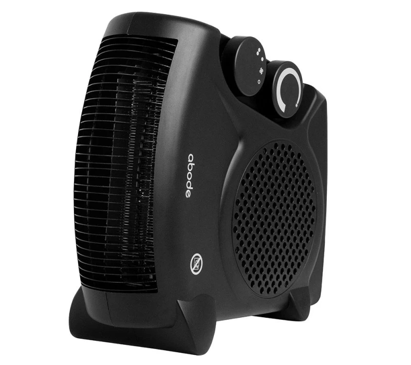 Image of ABODE AFH1001B Hot & Cool Fan Heater - Black 5056233839349