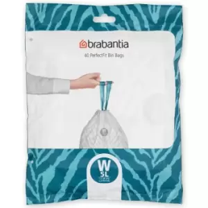Image of Brabantia PerfectFit Bin Liner Dispenser Packs 5L (Size W)
