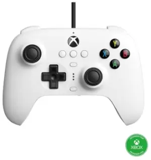 Image of 8Bitdo Ultimate Wired Controller - White (Xbox Series X)