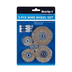 Image of 5 Piece Wire Wheel Set