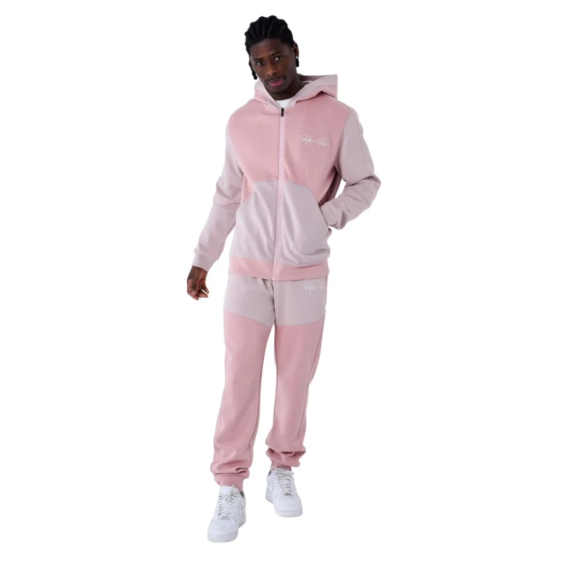 Image of Project X Paris Hoodie zipped embroidered sleeves Project X Paris Rose Male L