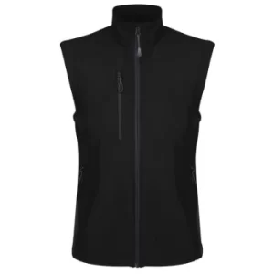 Image of Regatta Black Recycled Soft Shell Body Warmer (M)