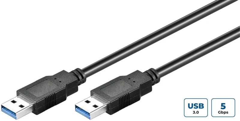 Image of Microconnect USB3.0AA2B USB cable USB 3.2 Gen 1 (3.1 Gen 1) 2m USB A