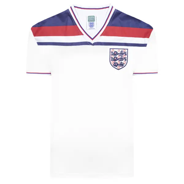 Image of England 1982 World Cup Finals Retro Shirt