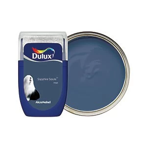 Image of Dulux Sapphire Salute Matt Emulsion Paint 30ml