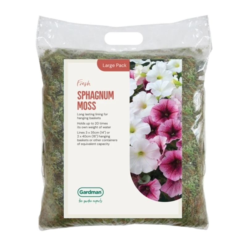 Image of Gardman Fresh Sphagnum Moss Large Pack