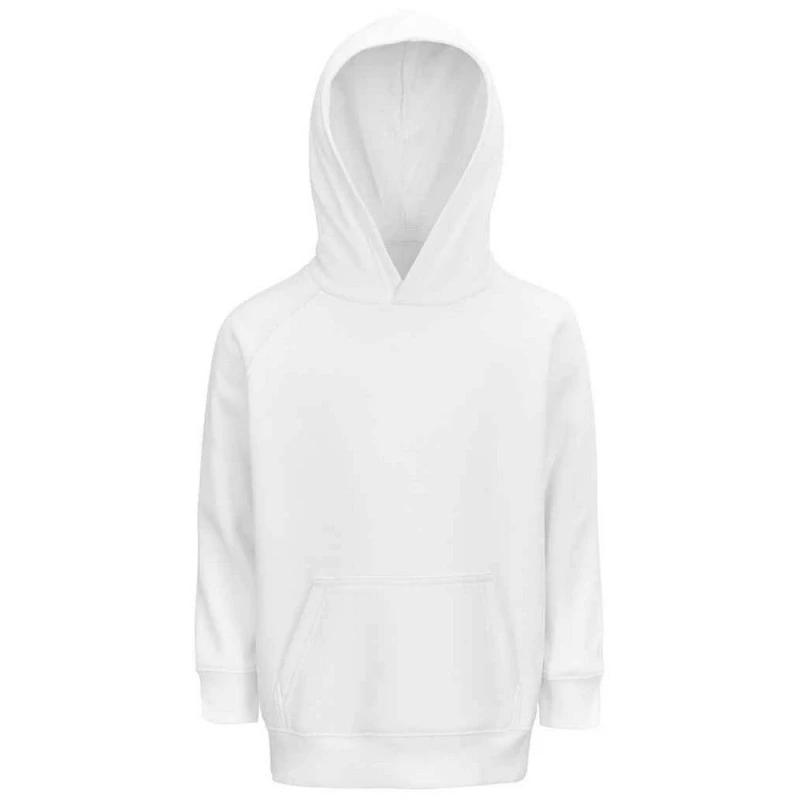 Image of SOL'S Stellar Hoodie in White Size: 4 Years White Unisex 4 Years