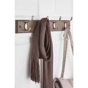Image of Wall Mountable 4 Coat Double Hook Set