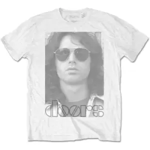 Image of The Doors - Aviators Unisex XX-Large T-Shirt - White