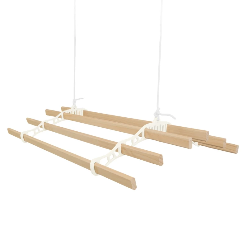 Image of Monstershop Clothing Airer Ceiling Pulley - Ivory - 1.4m Ivory