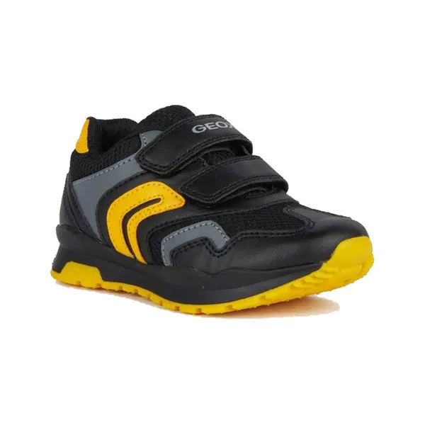 Image of Geox Boys J PAVEL B Breathable Low Cut Trainers UK Size 5 (EU 38)