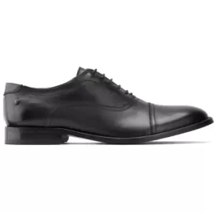 Image of Base London Mens Crane Leather Oxford Shoes UK Size 9 (EU 43)