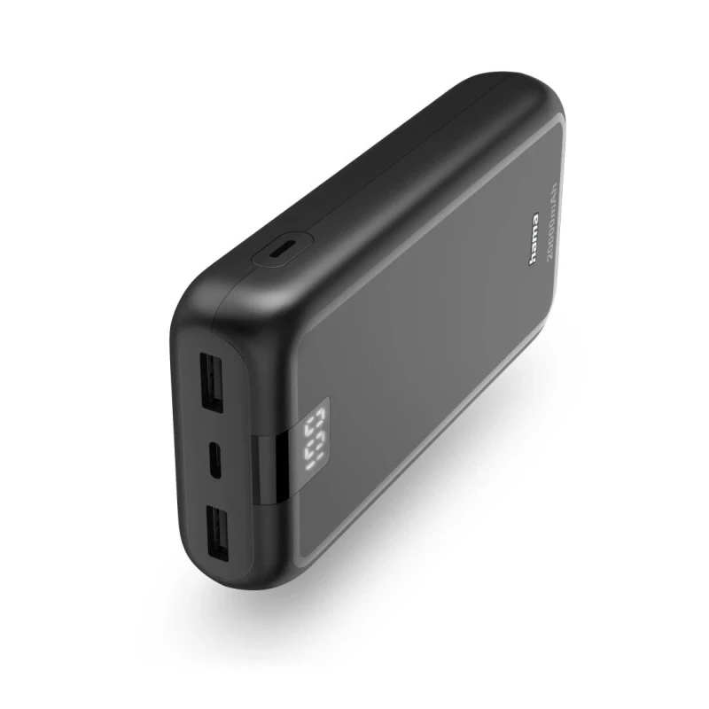 Image of Hama Hama Power bank 20000 mAh Fast Charge LiPo Anthracite 00201710