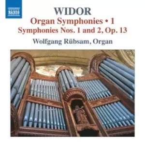 Image of Widor Organ Symphonies Symphonies Nos 1 and 2 Op 13 - Volume 1 by Charles-Marie Widor CD Album