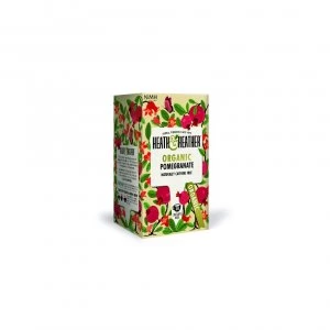 Image of Heath & Heather Organic Pomegranate Tea 20 Bags